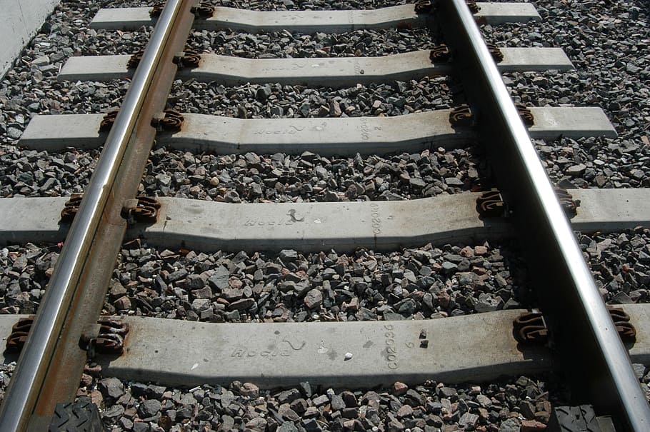 abstract, trains, iron, railroad track, rail transportation HD wallpaper