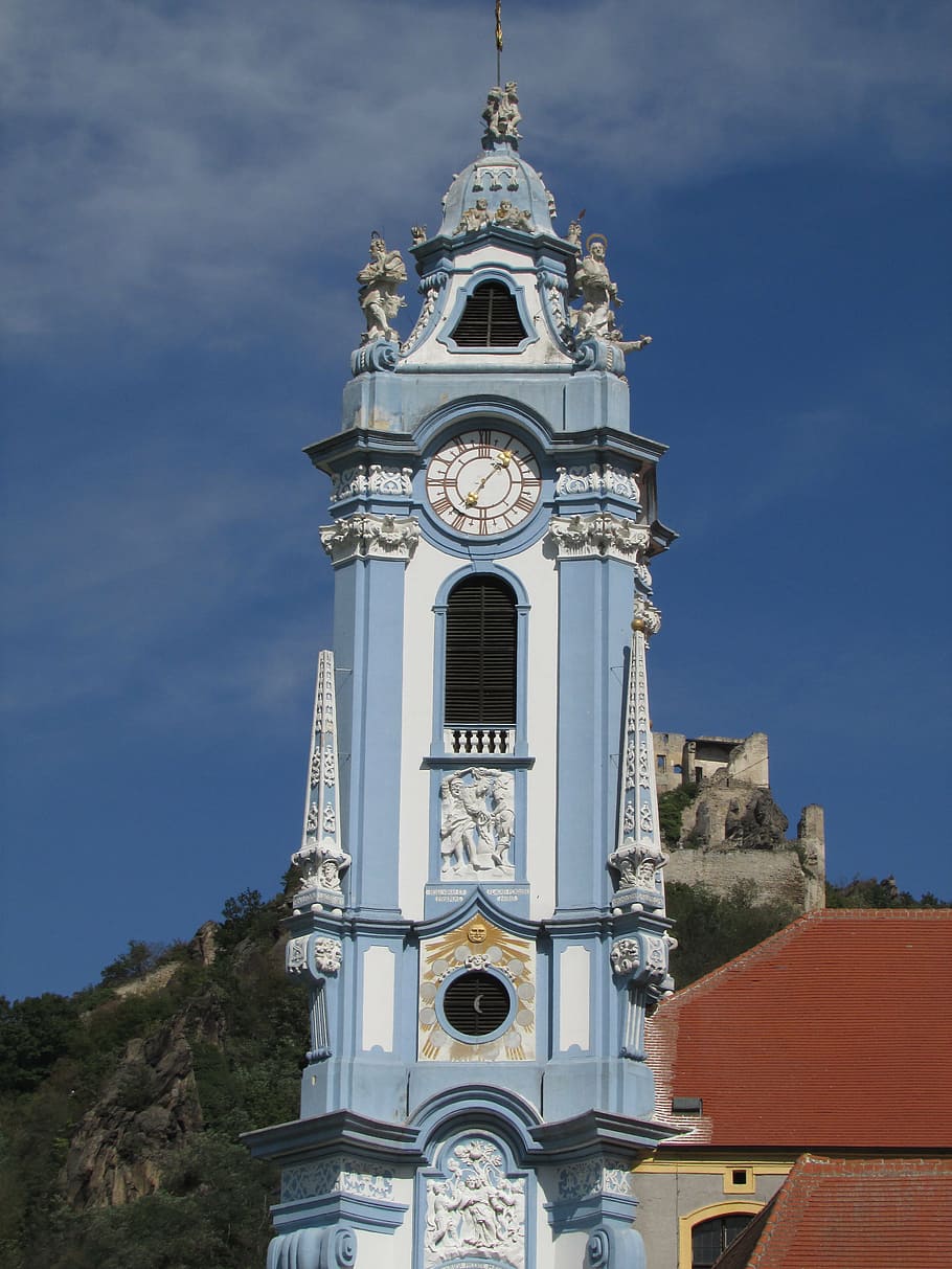 church, wachau, danube valley, austria, architecture, built structure, HD wallpaper