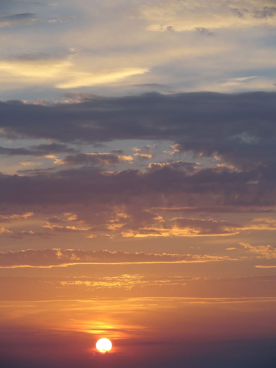 sunset, sky, clouds, drama, cloud - sky, beauty in nature, scenics - nature HD wallpaper