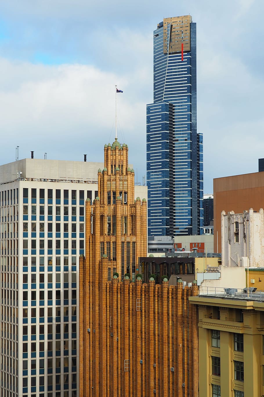 melbourne, skyline, eureka, architecture, australia, city, victoria HD wallpaper