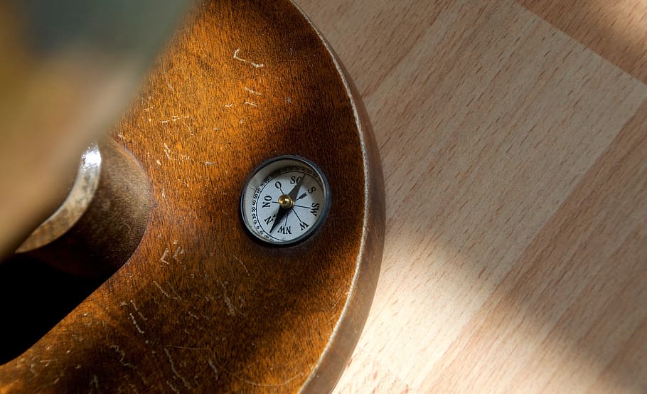 Compass, Magnetic, Needle, Windrose, magnetic needle, globe HD wallpaper