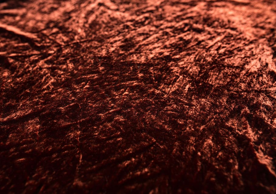 Creased brown fabric, background, creases, material, cloth, backgrounds HD wallpaper