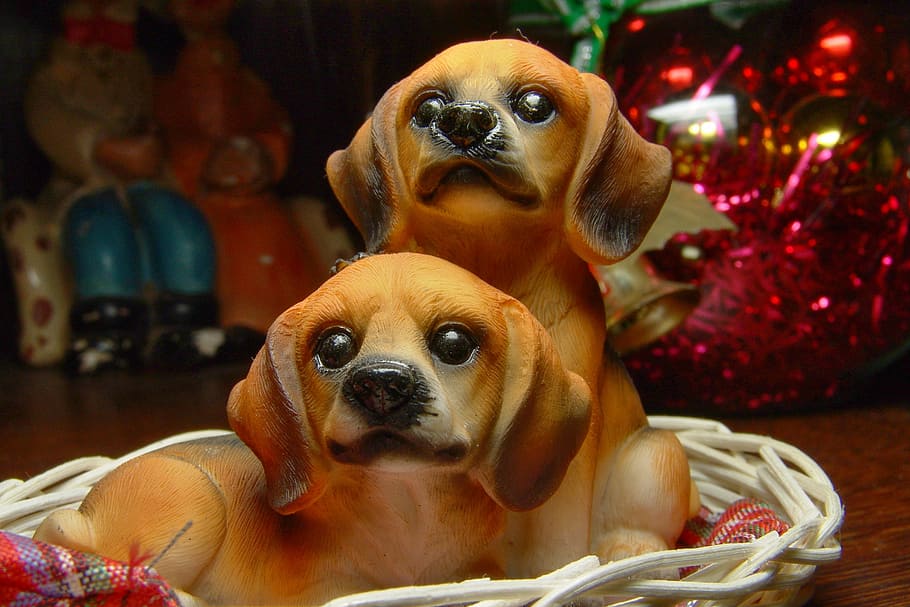 dog, statue, puppy, pets, animal, cute, purebred Dog, canine HD wallpaper