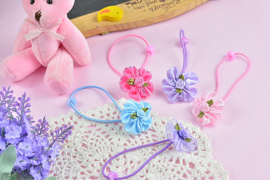 Tiara, Floral, Webbing, Diy, webbing diy, pink Color, decoration HD wallpaper