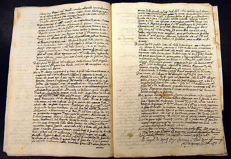 white book, manuscript, ancient, writing, document, map, old HD wallpaper