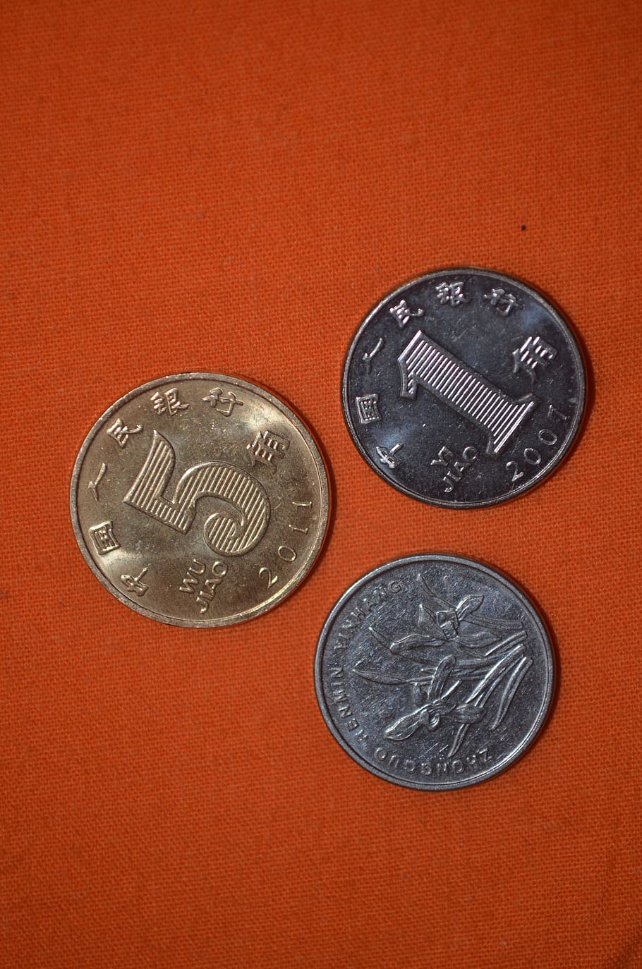 coin, coins, small, value, currency, chinese, prc, money, change HD wallpaper