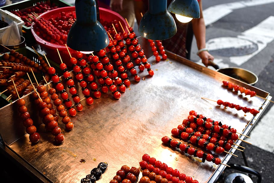 tomatoes, food, food and drink, fruit, large group of objects HD wallpaper