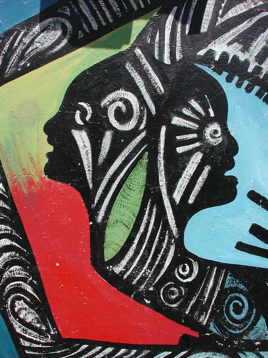callejon de hamel, afro-cuban, colors, pop Art, illustration, HD wallpaper