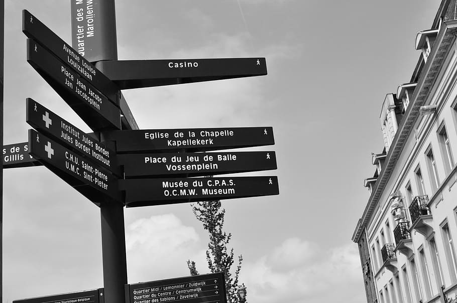 poster, posters, signals, path, route, holiday, brussels, belgium HD wallpaper