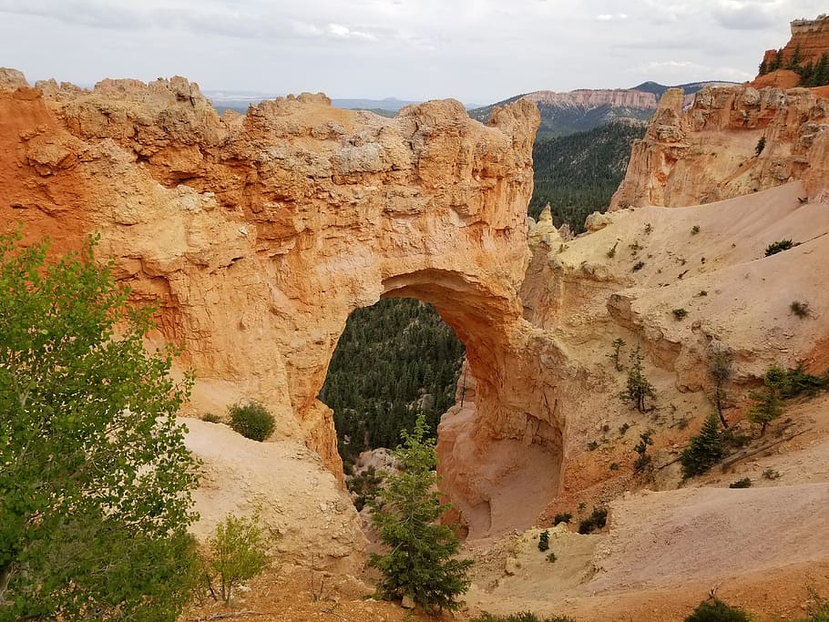 rockarch, stonearch, utah, rock formation, rock - object, beauty in nature HD wallpaper