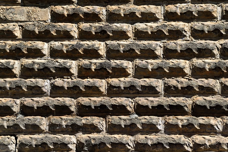 pattern, stone, wall, brick, exterior, background, backdrop HD wallpaper