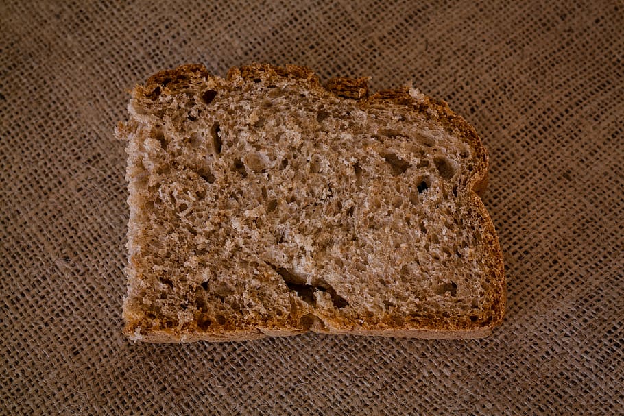 Bread, Slice, Whole Wheat, Food, Healthy, bakery, baked, diet HD wallpaper