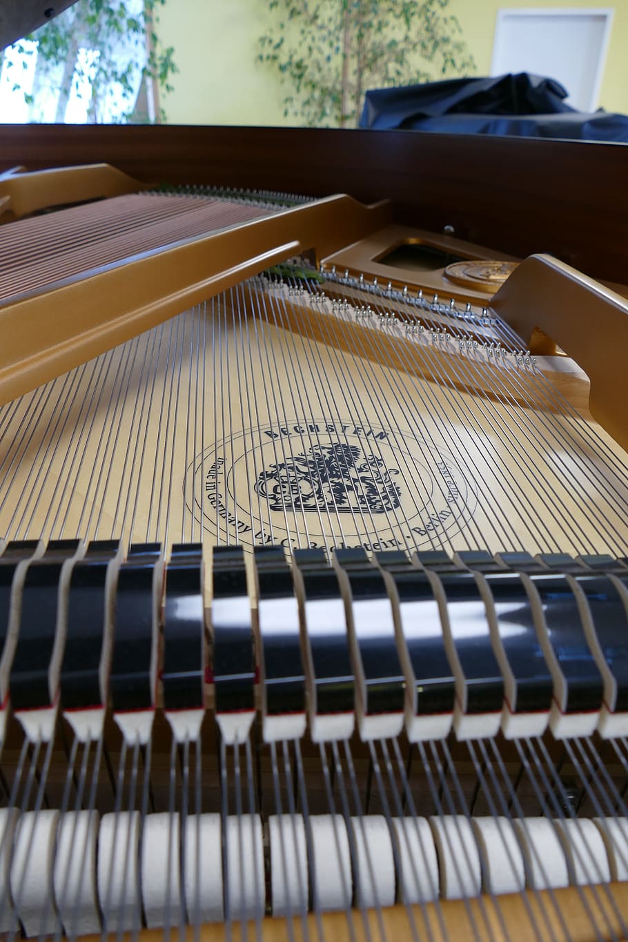Hd Wallpaper Wing Piano Bechstein Grand Piano Musical Equipment Musical Instrument Wallpaper Flare