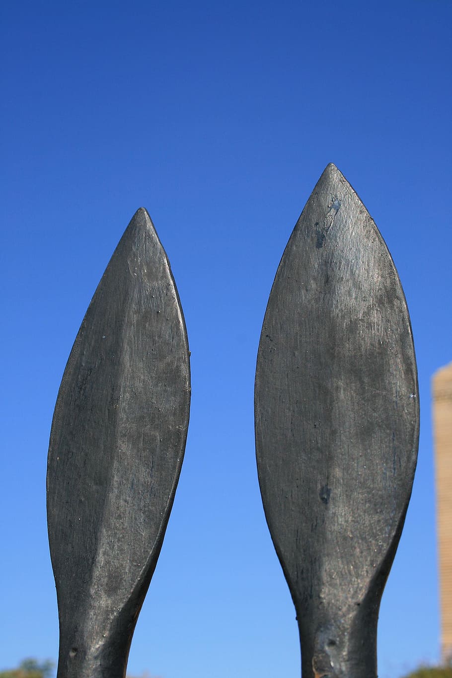 Fence, Weapon, Assegai, Tips, lance, assegai tips, metal, resemblance HD wallpaper