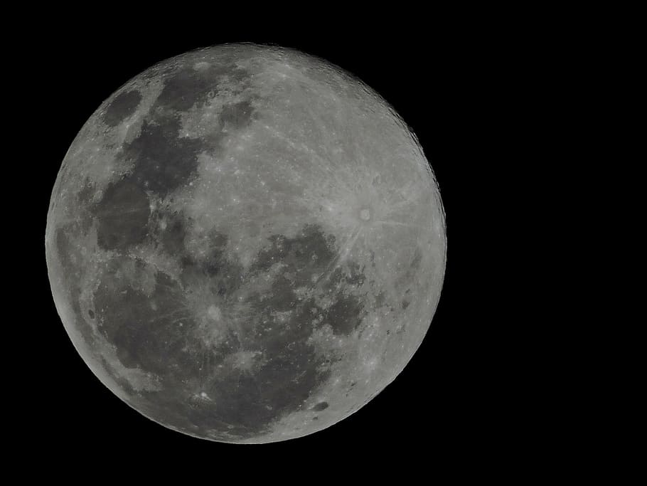 moon, night, astronomy, moon Surface, full Moon, planetary Moon HD wallpaper
