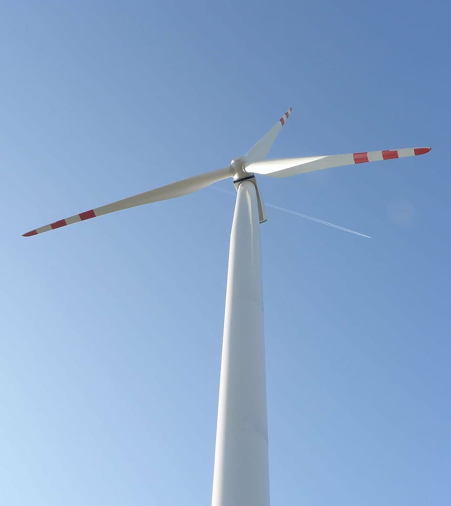 science technology, the windmills, ecology, green energy, turbine, HD wallpaper