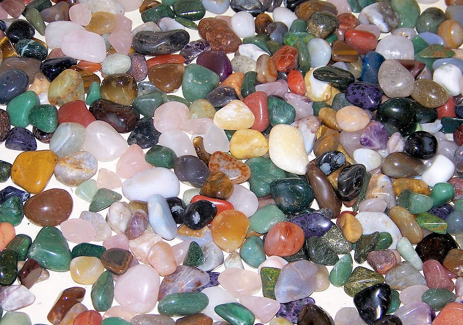 background, nature, objects, still, life, gems, stones, colors HD wallpaper