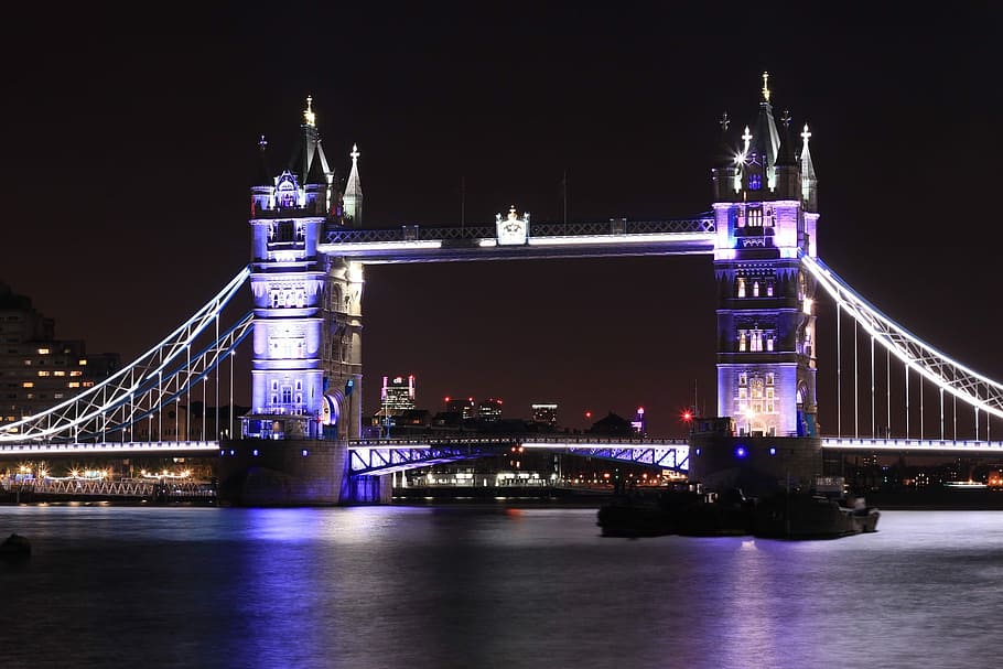 Tower Bridge, Thames, River, Historic, landmark, architecture HD wallpaper
