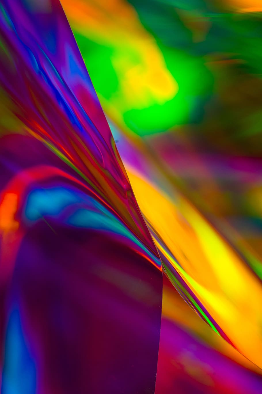 abstract, close up, macro, reflection, slide, background, colorful HD wallpaper
