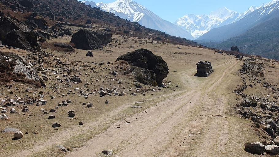 nepal, mountain, mountains, scenics - nature, beauty in nature HD wallpaper