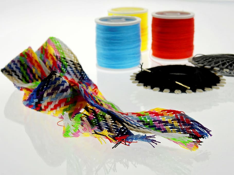 yarn, thread, sew, colorful, sewing thread, haberdashery, fashion, HD wallpaper
