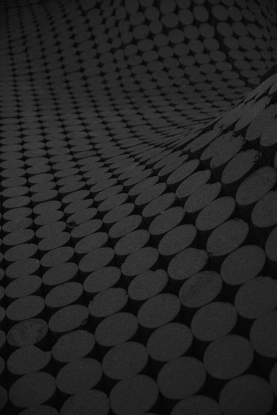 black and gray dotted surface, black and gray textile, wallpaper HD wallpaper