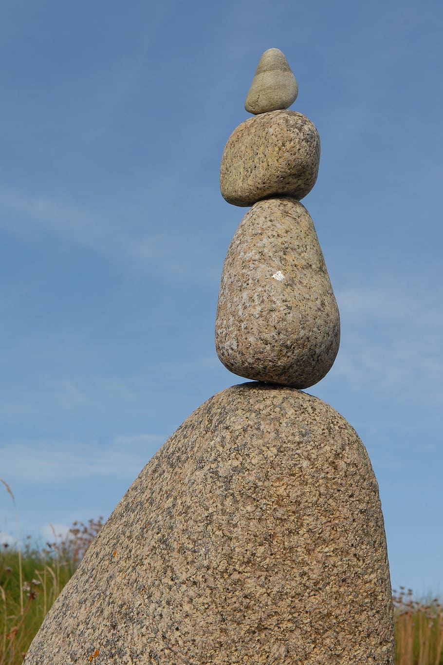 Stone, Balance, Steinmann, Stability, stone - object, rock - object HD wallpaper