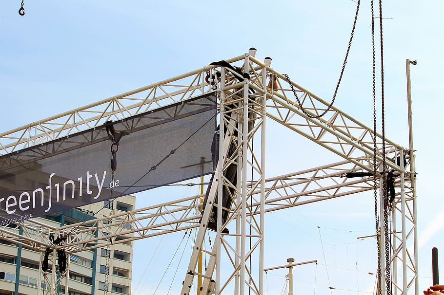 Stage Construction, Steel Structure, cable glands, strive, architecture HD wallpaper