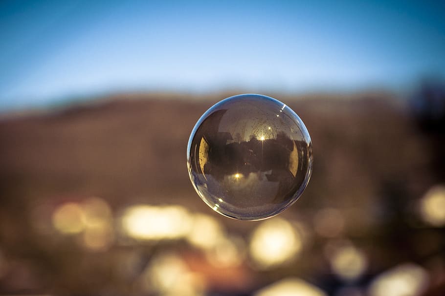 Soap Bubble, Air, Airy, Ease, Colorful, float, slightly, weightless HD wallpaper