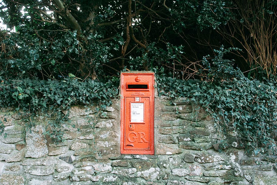 British Royal Mail post box, objects, mailbox, correspondence