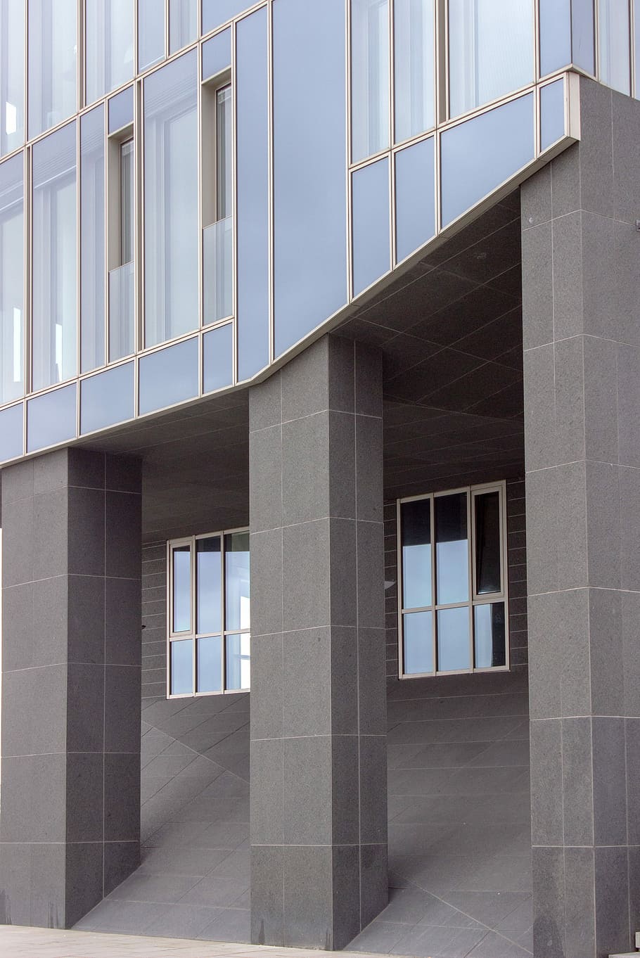 Architecture, Building, Modern, Facade, hamburg, glass, entrance HD wallpaper