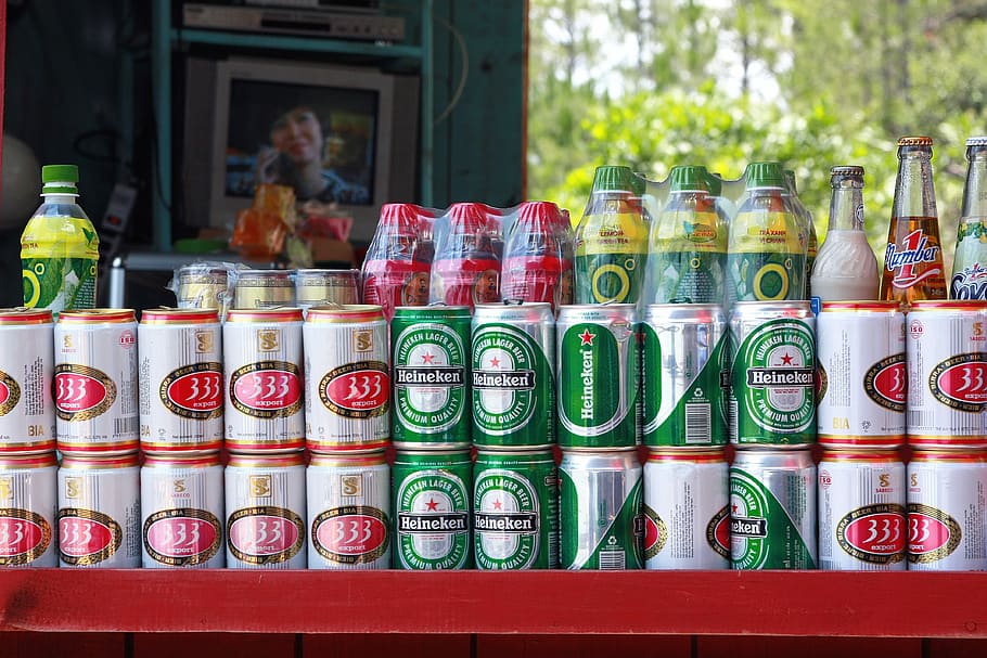 Can, Bear, Alkohol, Bottle, Beverage, liquid, plastic, aluminum HD wallpaper