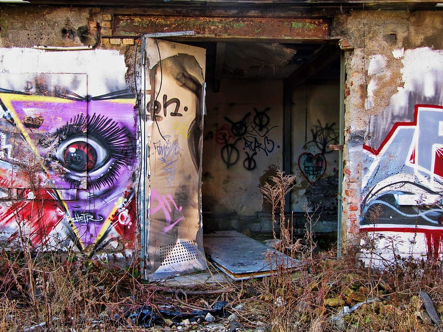 factory, building, old, lapsed, hauswand, ruin, leave, lost places HD wallpaper