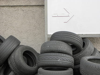 mature, scrap, rubber, old, profile, auto, used, thrown away HD wallpaper