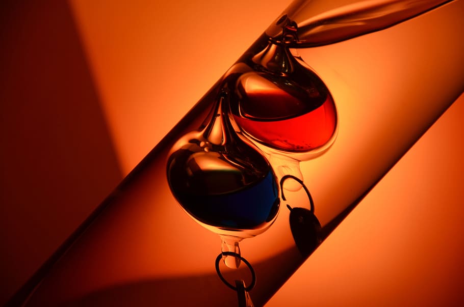 Orange, Light, Shadow Play, lamps, liquid, red, colored background HD wallpaper