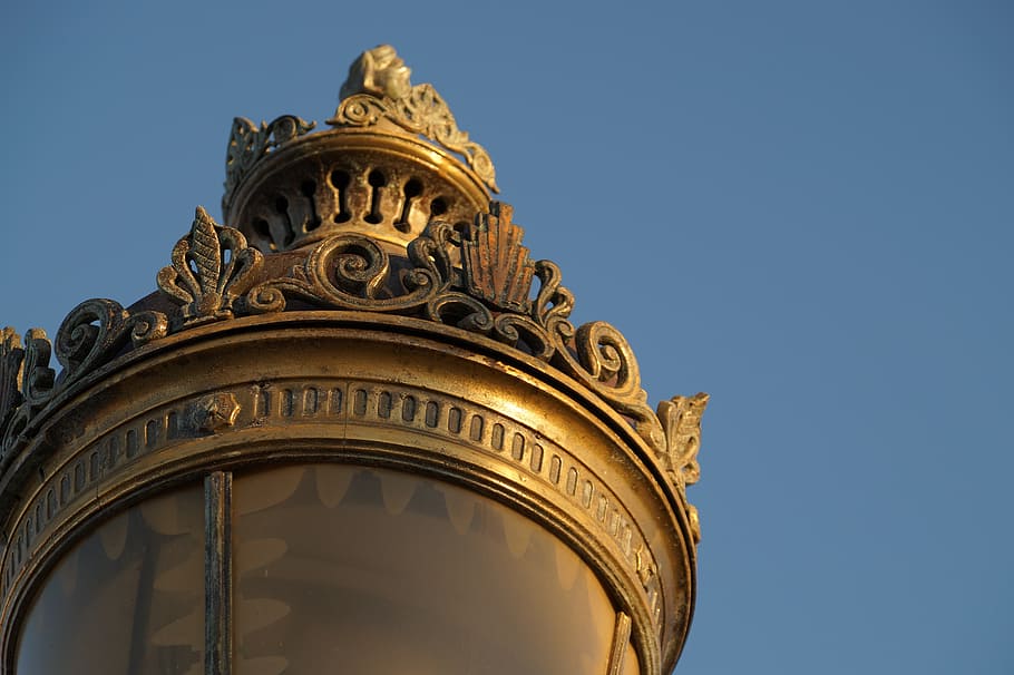 lamp, decor, morocco, architecture, ancient, sky, low angle view HD wallpaper
