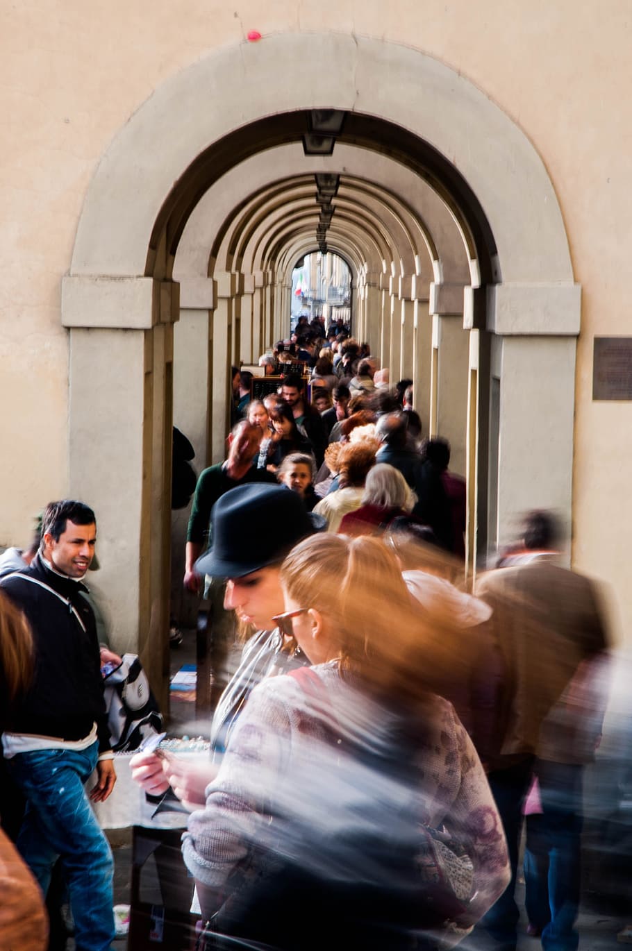 HD wallpaper: florence, italy, tourism, passers by, tuscany