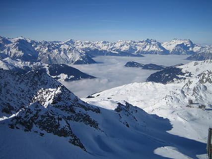 verbier, mountain, snow, cold temperature, winter, scenics - nature HD wallpaper