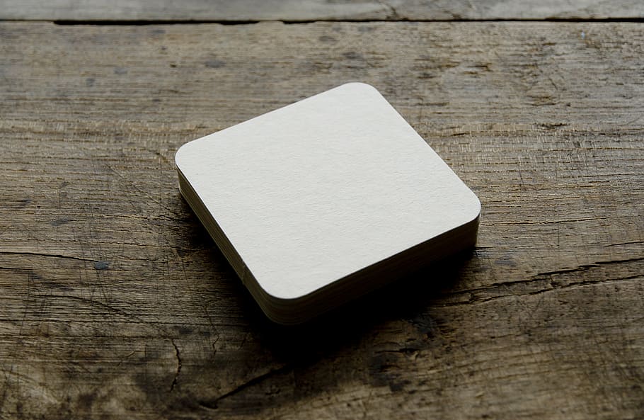 white satellite receiver, beer coasters, blank, drink, table HD wallpaper