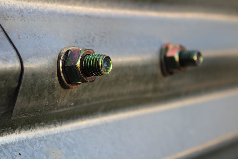 screw, metal, sheet, thread, iron, mother, brass, technology HD wallpaper