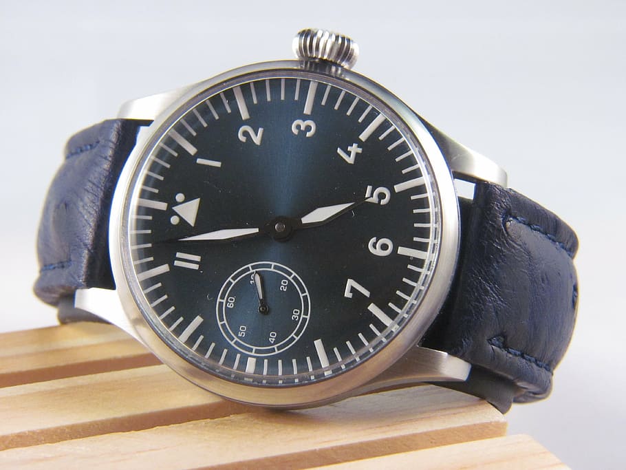 mechanical, wristwatch, unitas, time, number, clock, close-up HD wallpaper