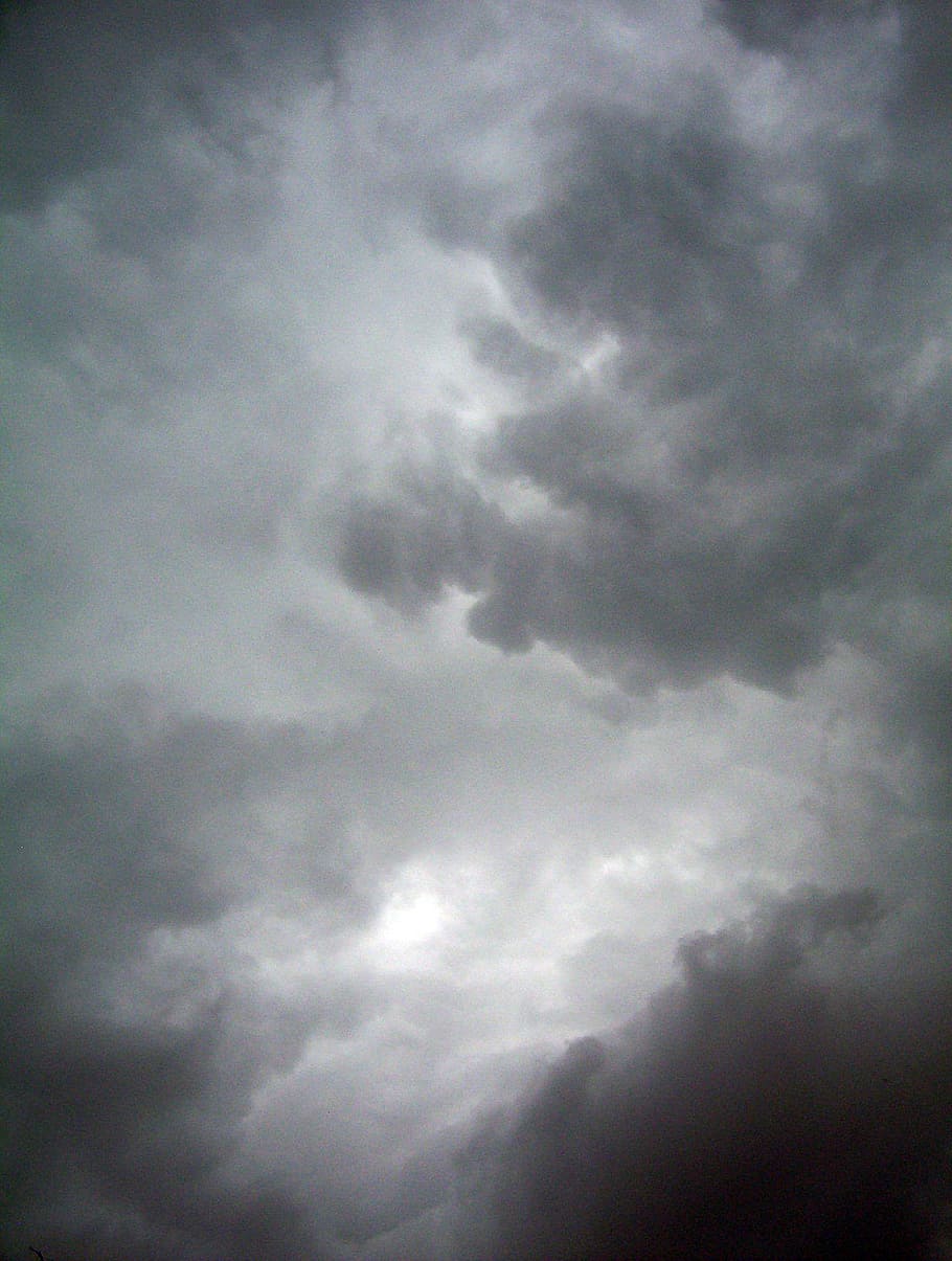 gray sky during daytime, dark, clouds, dramatic, weather, cloudy