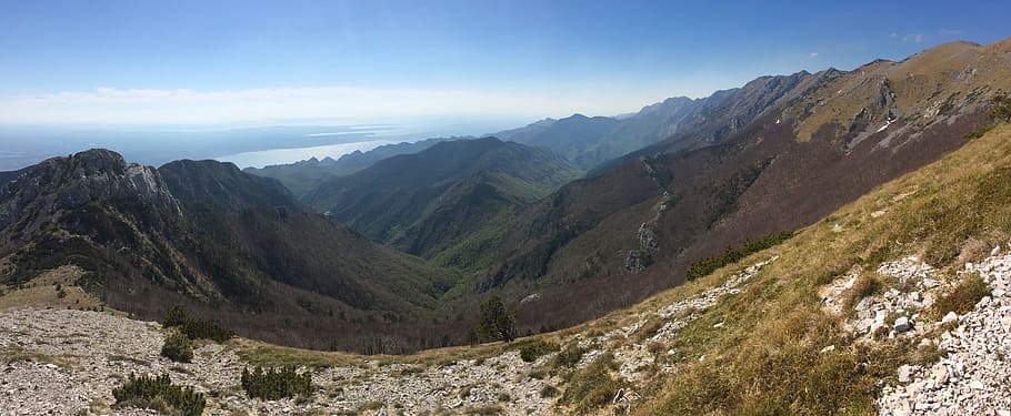 mountain, croatia, velebit, hiking, landscape, nature, europe, HD wallpaper