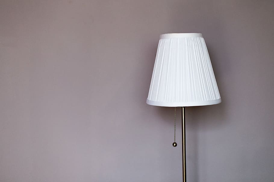 lamp, minimalism, wall, electric lamp, lighting equipment, indoors HD wallpaper
