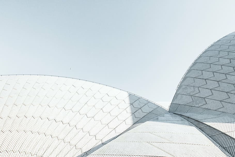 architectural photography of white building, architecture, infrastructure HD wallpaper