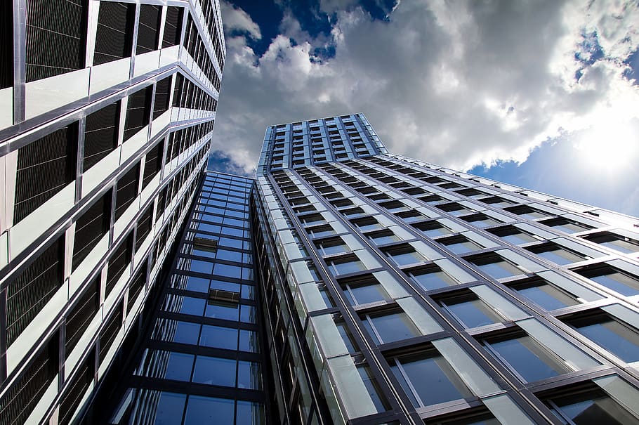 skyscraper, architecture, building, modern, building exterior HD wallpaper