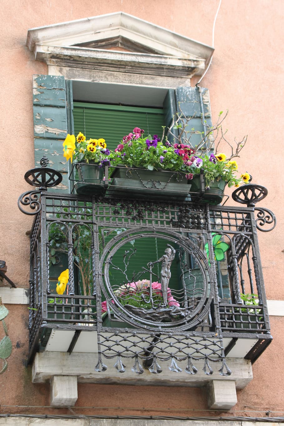Italy, Venice, Balcony, no people, flower, indoors, day, close-up HD wallpaper