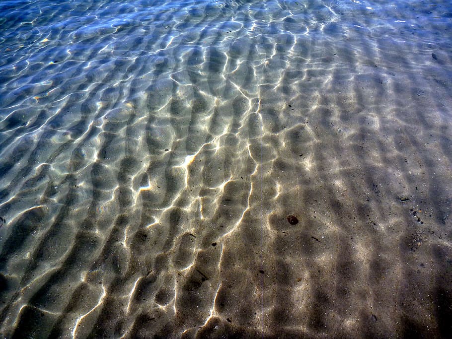 Waves, Flickering, Beach, Sun, see, summer, sea, water, ocean HD wallpaper