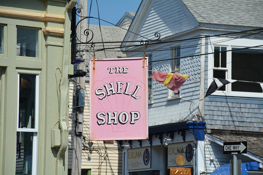 cap cod, shell shop, new england, text, building exterior, communication HD wallpaper