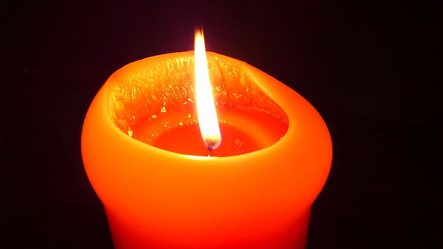 Candle, Fire, Flame, Light, Candlelight, atmosphere, burn, heat HD wallpaper